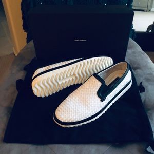 Men’s Dolce & Gabbana Woven Sneaker